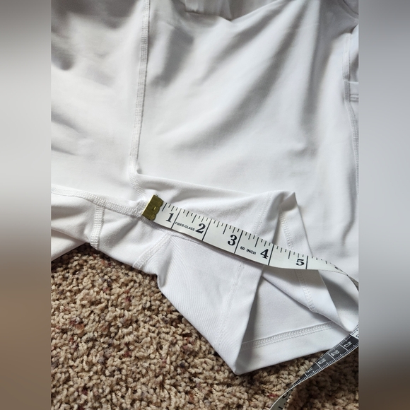 Athleta White 18" Fairway Skort 2X - Picture 4 of 13